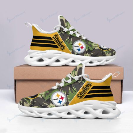 Pittsburgh Steelers NFL Max Soul Shoes Sneakers For Men And Women