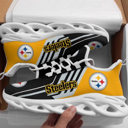 Pittsburgh Steelers NFL Max Soul Shoes Sneakers For Men And Women