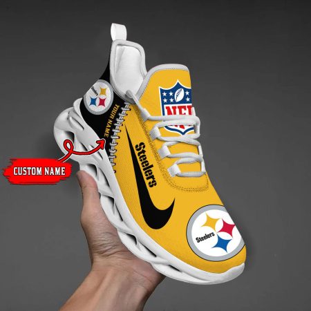 Pittsburgh Steelers NFL Max Soul Shoes Sneakers For Men And Women