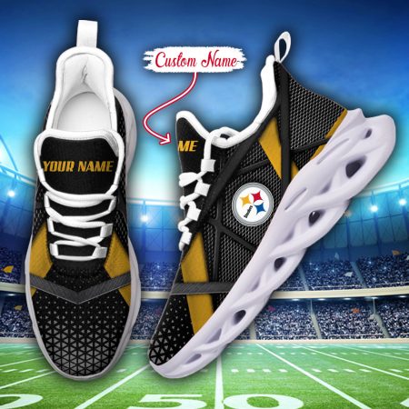 Pittsburgh Steelers NFL Max Soul Shoes Sneakers For Men And Women