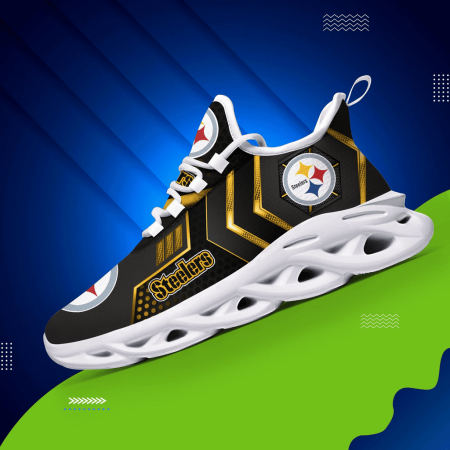Pittsburgh Steelers NFL Max Soul Shoes Sneakers For Men And Women