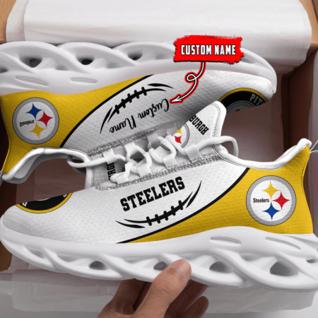 Pittsburgh Steelers NFL Max Soul Shoes Sneakers For Men And Women