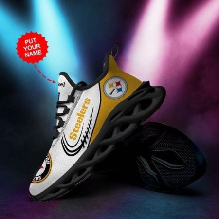 Pittsburgh Steelers NFL Max Soul Shoes Sneakers For Men And Women