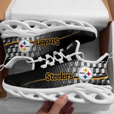 Pittsburgh Steelers NFL Max Soul Shoes Sneakers For Men And Women