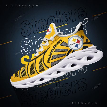 Pittsburgh Steelers NFL Max Soul Shoes Sneakers For Men And Women