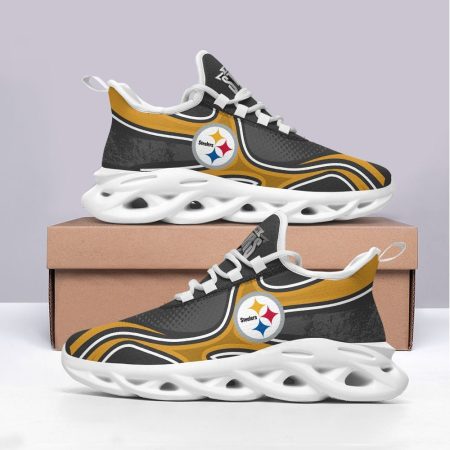 Pittsburgh Steelers NFL Max Soul Shoes Sneakers For Men And Women