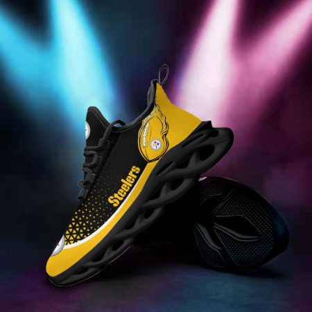 Pittsburgh Steelers NFL Max Soul Shoes Sneakers For Men And Women