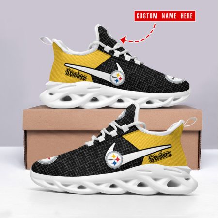 Pittsburgh Steelers NFL Max Soul Shoes Sneakers For Men And Women