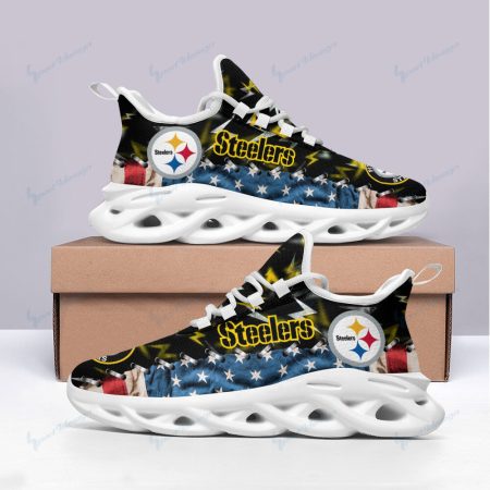 Pittsburgh Steelers NFL Max Soul Shoes Sneakers For Men And Women