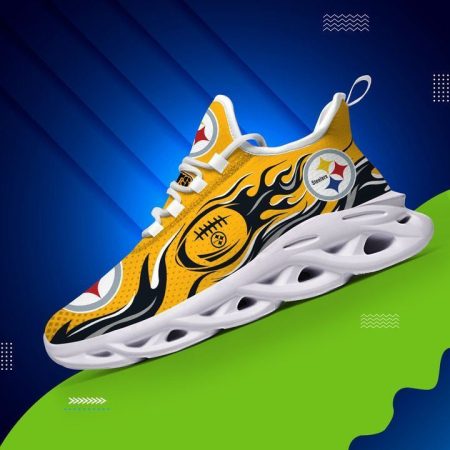 Pittsburgh Steelers NFL Max Soul Shoes Sneakers For Men And Women