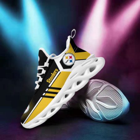 Pittsburgh Steelers NFL Max Soul Shoes Sneakers For Men And Women