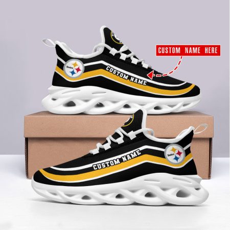 Pittsburgh Steelers NFL Max Soul Shoes Sneakers For Men And Women