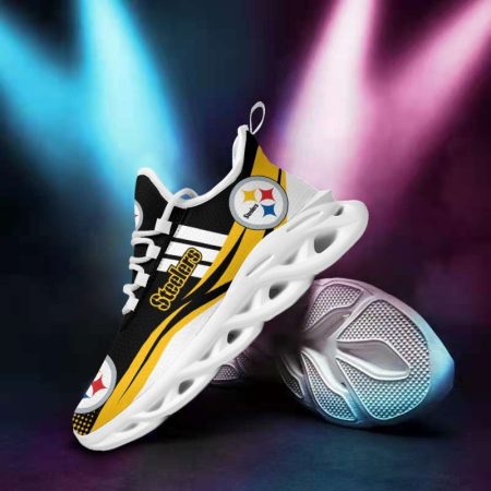 Pittsburgh Steelers NFL Max Soul Shoes Sneakers For Men And Women