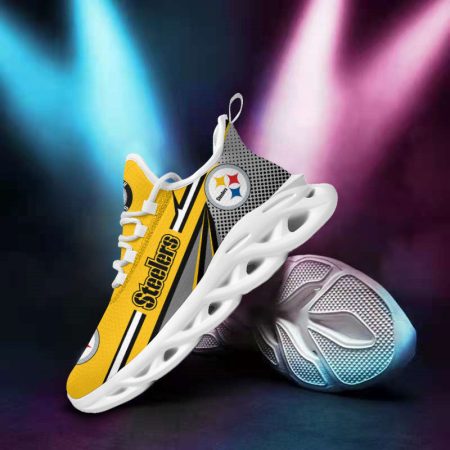 Pittsburgh Steelers NFL Max Soul Shoes Sneakers For Men And Women