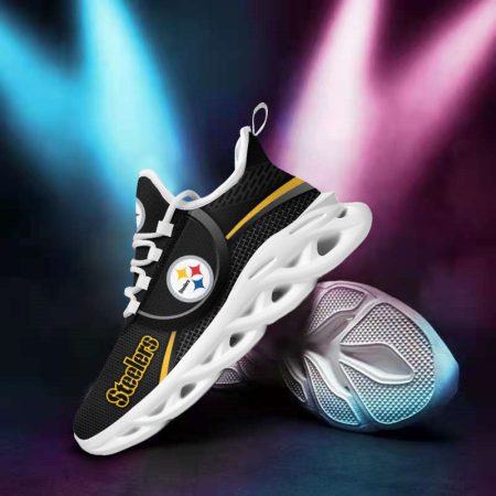 Pittsburgh Steelers NFL Max Soul Shoes Sneakers For Men And Women
