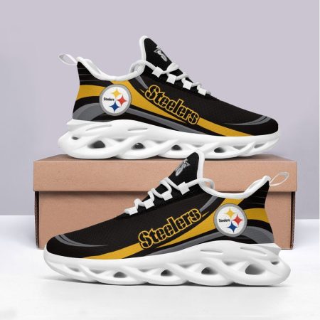 Pittsburgh Steelers NFL Max Soul Shoes Sneakers For Men And Women