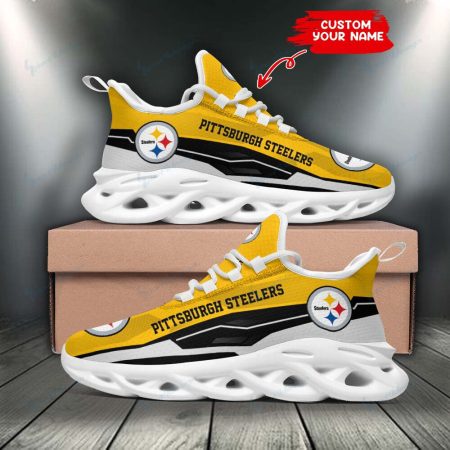Pittsburgh Steelers NFL Max Soul Shoes Sneakers For Men And Women