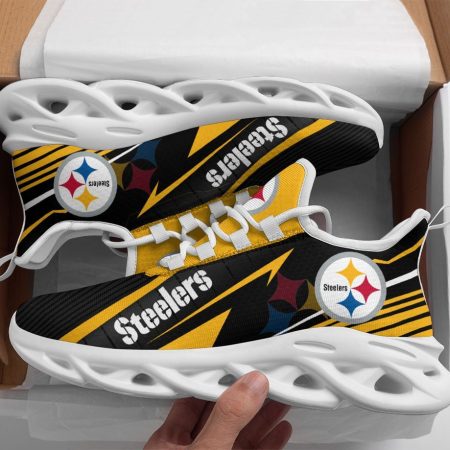 Pittsburgh Steelers NFL Max Soul Shoes Sneakers For Men And Women