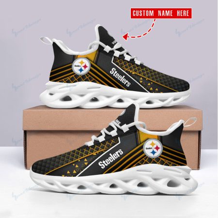 Pittsburgh Steelers NFL Max Soul Shoes Sneakers For Men And Women
