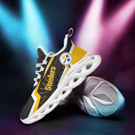 Pittsburgh Steelers NFL Max Soul Shoes Sneakers For Men And Women