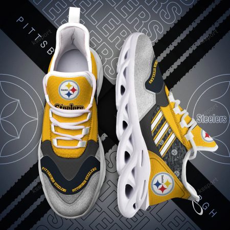 Pittsburgh Steelers NFL Max Soul Shoes Sneakers For Men And Women