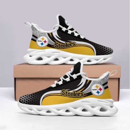 Pittsburgh Steelers NFL Max Soul Shoes Sneakers For Men And Women