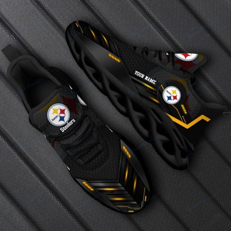 Pittsburgh Steelers NFL Max Soul Shoes Sneakers For Men And Women