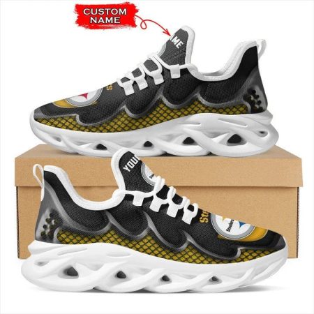 Pittsburgh Steelers NFL Max Soul Shoes Sneakers For Men And Women