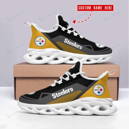 Pittsburgh Steelers NFL Max Soul Shoes Sneakers For Men And Women