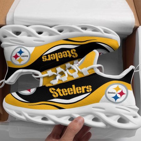 Pittsburgh Steelers NFL Max Soul Shoes Sneakers For Men And Women