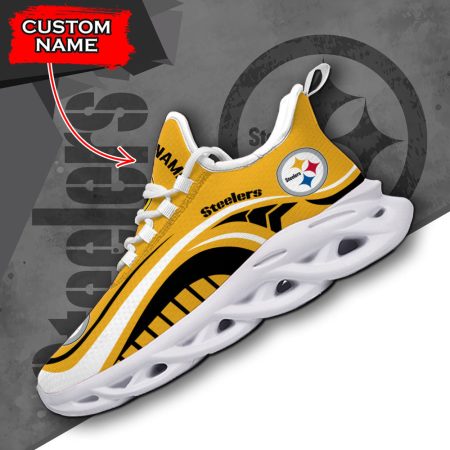 Pittsburgh Steelers NFL Max Soul Shoes Sneakers For Men And Women