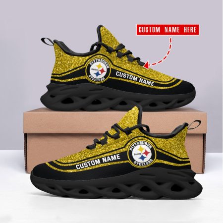 Pittsburgh Steelers NFL Max Soul Shoes Sneakers For Men And Women