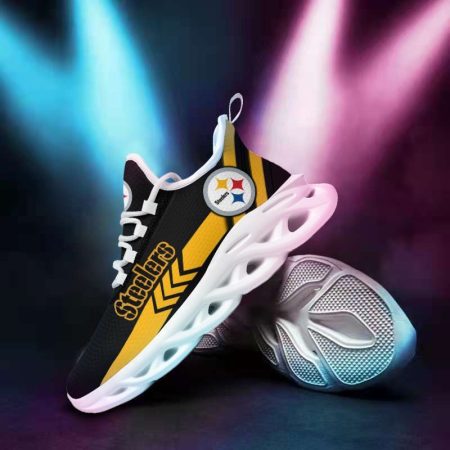Pittsburgh Steelers NFL Max Soul Shoes Sneakers For Men And Women