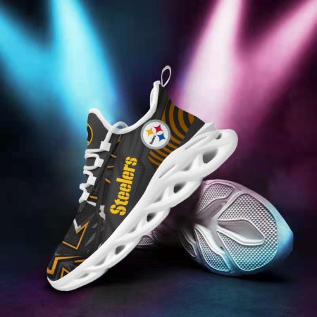 Pittsburgh Steelers NFL Max Soul Shoes Sneakers For Men And Women