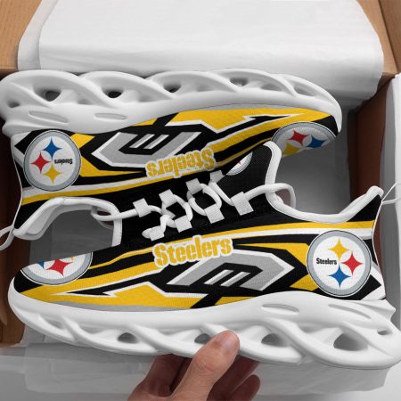 Pittsburgh Steelers NFL Max Soul Shoes Sneakers For Men And Women