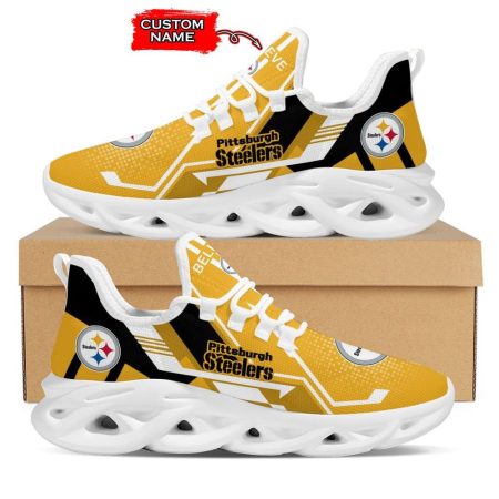 Pittsburgh Steelers NFL Max Soul Shoes Sneakers For Men And Women