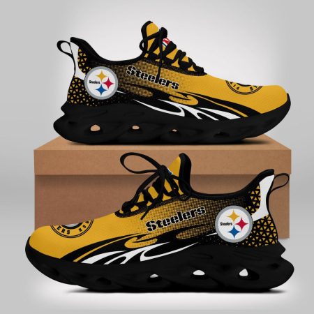 Pittsburgh Steelers NFL Max Soul Shoes Sneakers For Men And Women