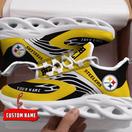 Pittsburgh Steelers NFL Max Soul Shoes Sneakers For Men And Women