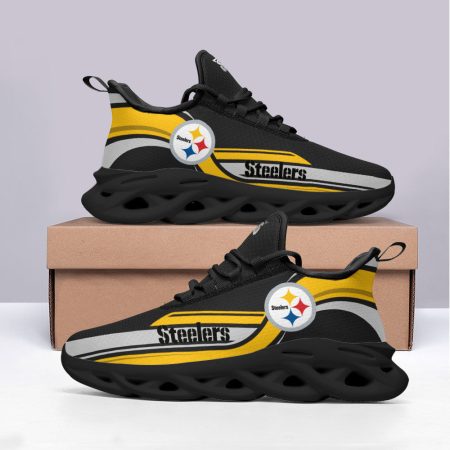 Pittsburgh Steelers NFL Max Soul Shoes Sneakers For Men And Women