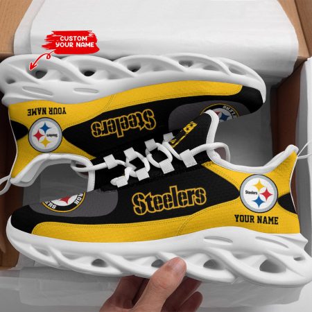 Pittsburgh Steelers NFL Max Soul Shoes Sneakers For Men And Women