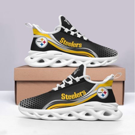 Pittsburgh Steelers NFL Max Soul Shoes Sneakers For Men And Women