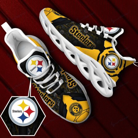 Pittsburgh Steelers NFL Max Soul Shoes Sneakers For Men And Women