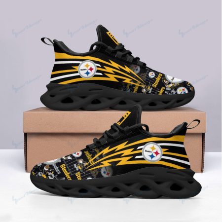 Pittsburgh Steelers NFL Max Soul Shoes Sneakers For Men And Women