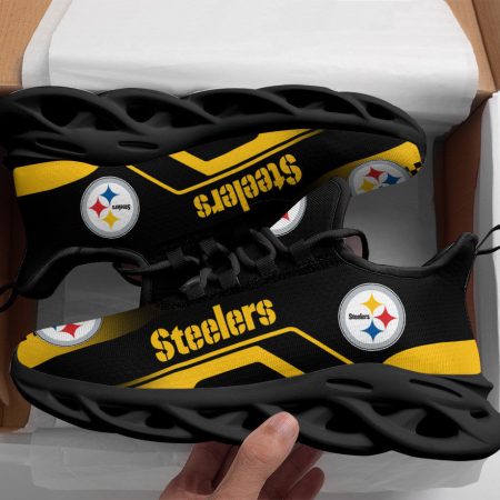 Pittsburgh Steelers NFL Max Soul Shoes Sneakers For Men And Women