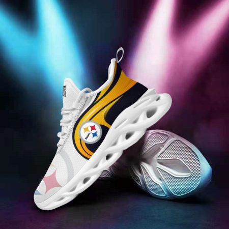 Pittsburgh Steelers NFL Max Soul Shoes Sneakers For Men And Women
