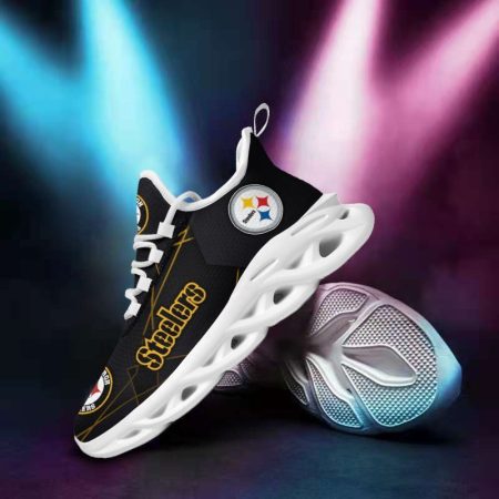 Pittsburgh Steelers NFL Max Soul Shoes Sneakers For Men And Women