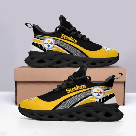 Pittsburgh Steelers NFL Max Soul Shoes Sneakers For Men And Women
