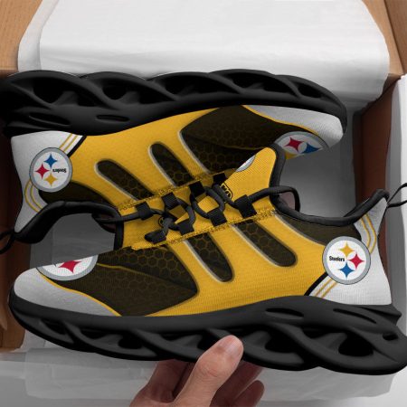 Pittsburgh Steelers NFL Max Soul Shoes Sneakers For Men And Women