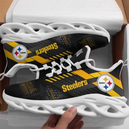 Pittsburgh Steelers NFL Max Soul Shoes Sneakers For Men And Women