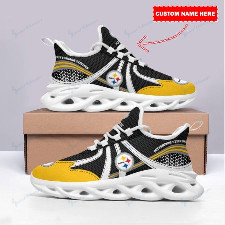 Pittsburgh Steelers NFL Max Soul Shoes Sneakers For Men And Women